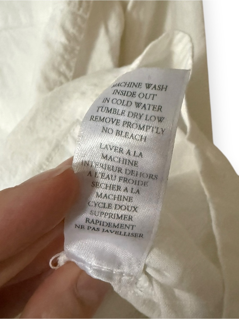 Frank & Eileen Ireland Play Suit White Italian Linen Romper Small Women’s - Picture 5 of 6